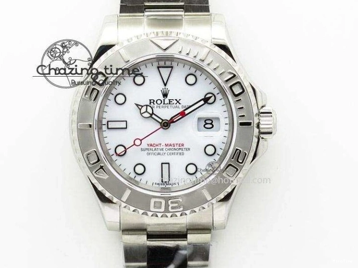 MiroTime 0422 Yacht-Master 226659 KF 1:1 Best Edition Diamonds Bezel WG Wrapped on Oysterflex Strap VR3235 (Gen Weight) Timeless 1576